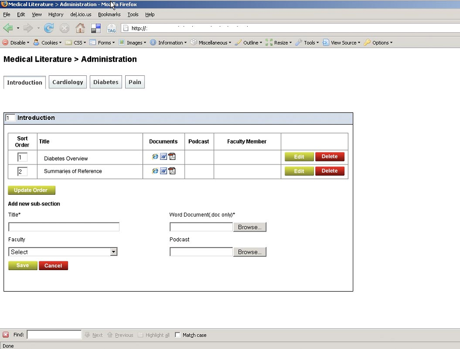 Document upload screen preview