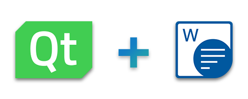 Create and edit DOCX in Qt