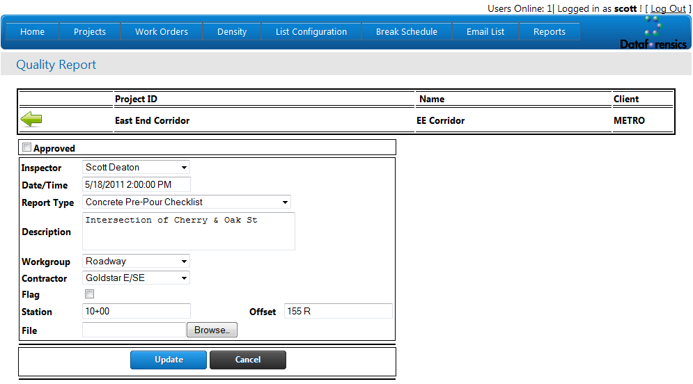 Preview of Report load module