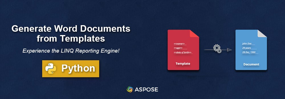 Python Generate Word Document from Template