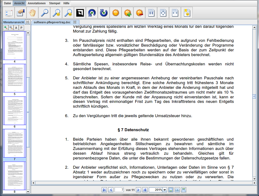 View Microsoft Word documents inside our viewer with Aspose Word for Java