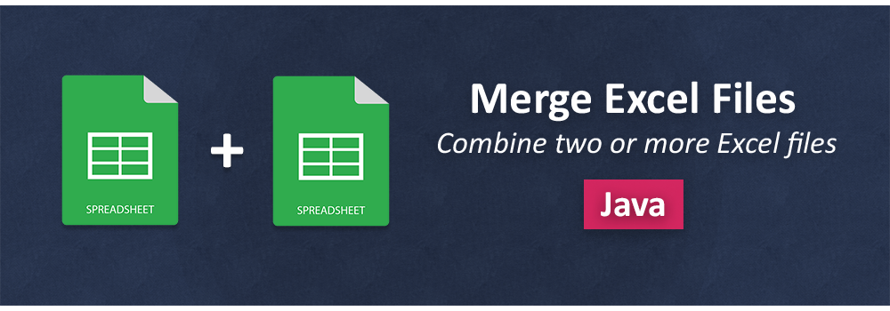 在 Java 中合併 Excel 文件