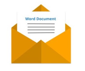 在電子郵件中發送word文檔c#