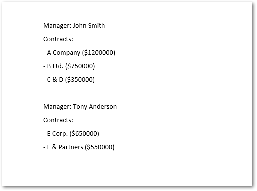 在 Java 中使用 JSON 創建 word 文檔