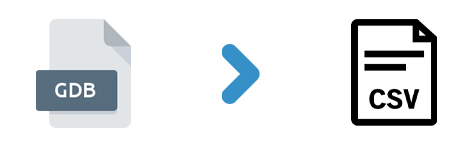 在 C# 中将 GDB 转换为 CSV