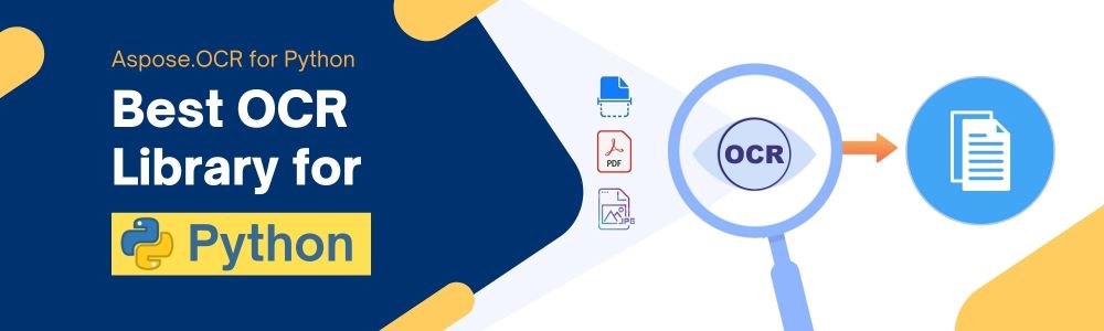 最佳 Python OCR 库 |适用于 Python 的 Aspose.OCR