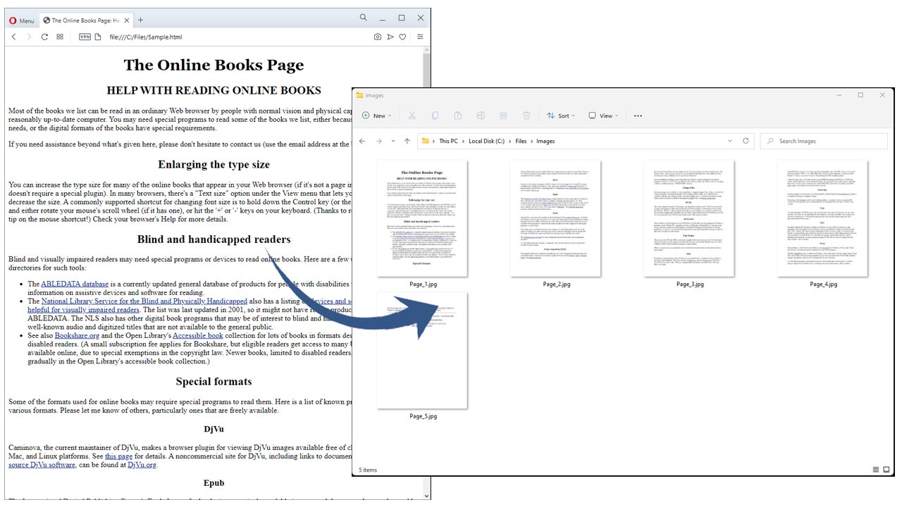 在 Python 中将 HTML 转换为 JPG/JPEG 图像