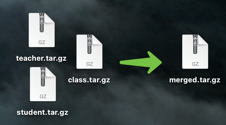Merge TAR.GZ Archives